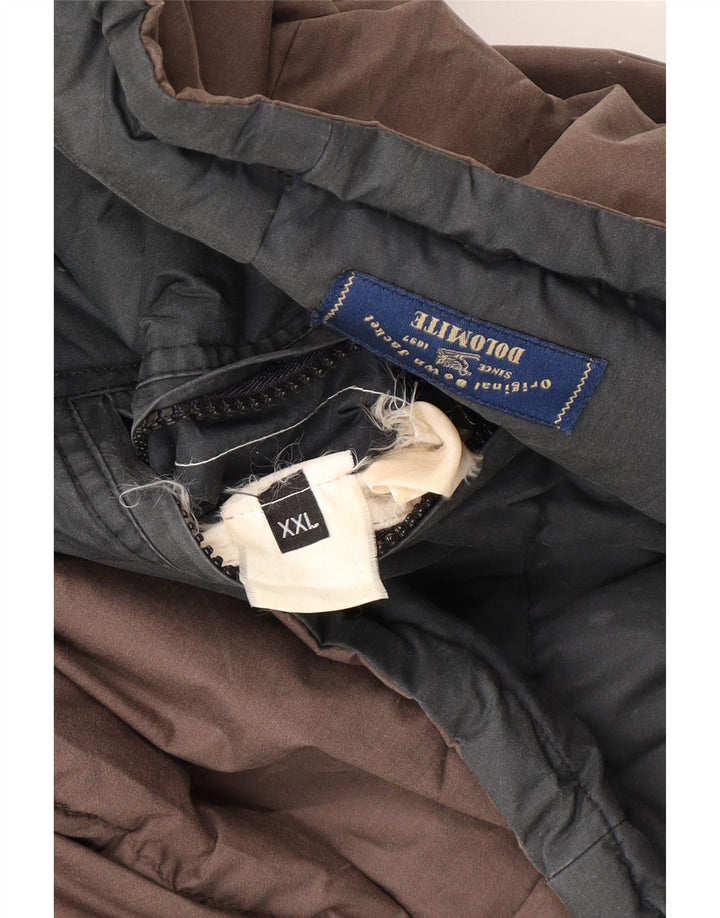 DOLOMITE Gilet căptușit cu glugă pentru bărbați UK 44 2XL Maro