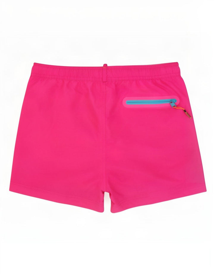 Pantaloni scurți de înot Superdry pentru bărbați XL, roz, poliester color bloc