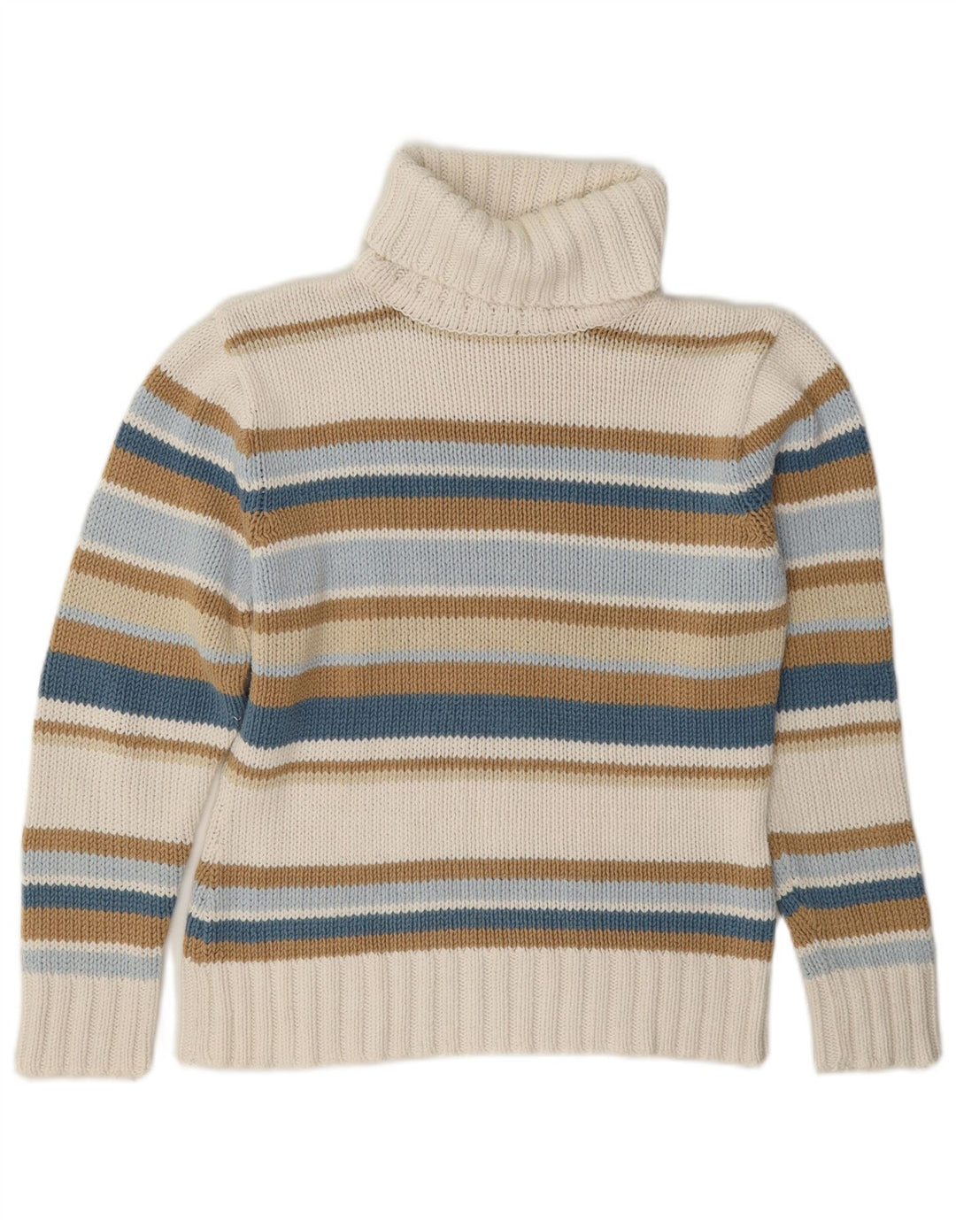 Yessica Pulover cu gât rulat pentru femei UK 14 Medium, multicolor, cu dungi
