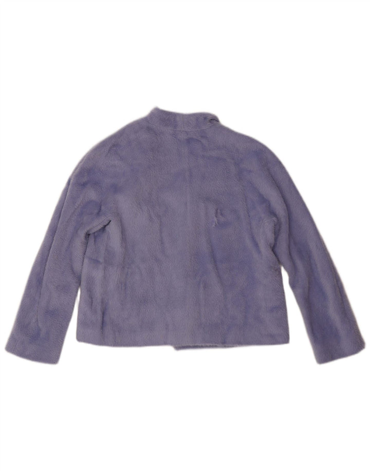 Jachetă pentru femei Escada Blazer Oversized Open EU 36 Lână de alpaca violet mic