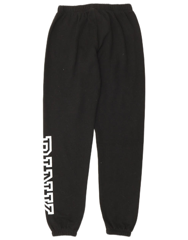 Pantaloni de trening cu grafic pentru femei roz Pantaloni de jogging UK 4 XS Bumbac negru
