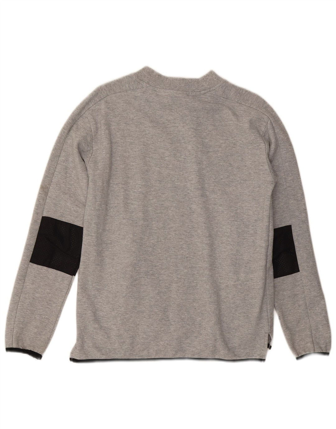 ELLESSE Womens Graphic Sweatshirt Jumper UK 8 Small Grey Colourblock