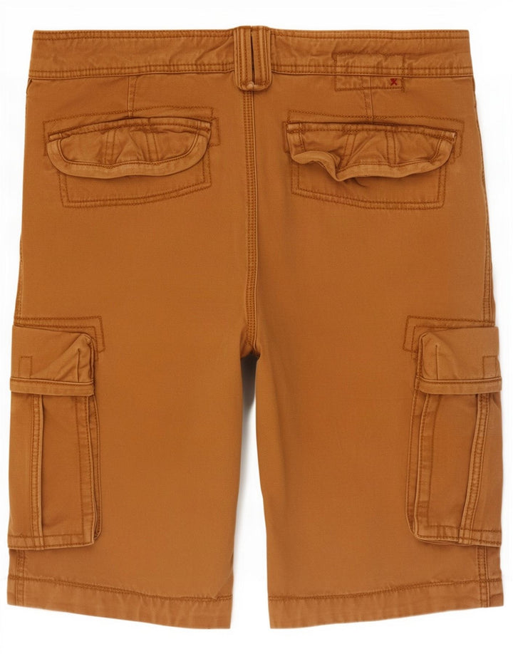 Short cargo pentru bărbați Fat Face Medium W32 Beige Bumbac