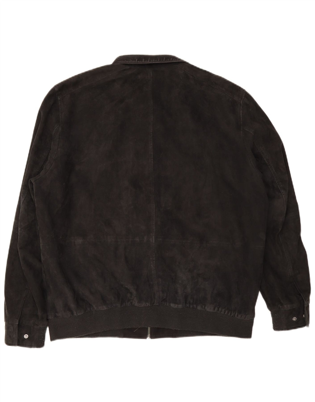 Jachetă Bomber din piele intoarsa pentru barbati Christian Berg UK 38 Medium bleumarin din piele intoarsa