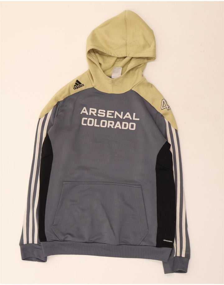 Pulover ADIDAS pentru femei Arsenal Colorado, Marea Britanie 16/18, mare, gri