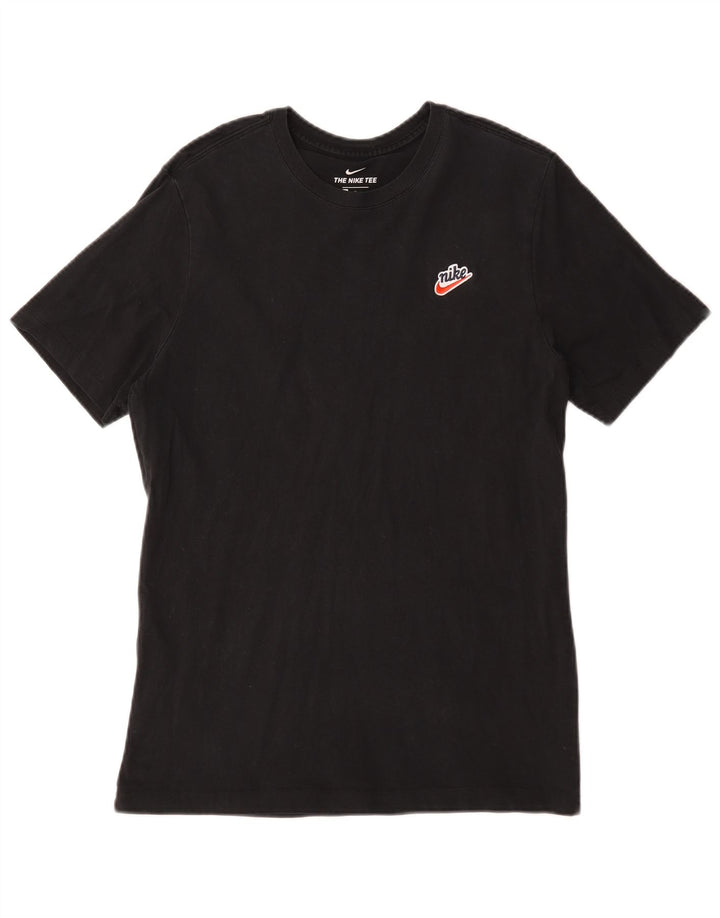 Tricou pentru bărbați Nike Top Mediu Negru Bumbac