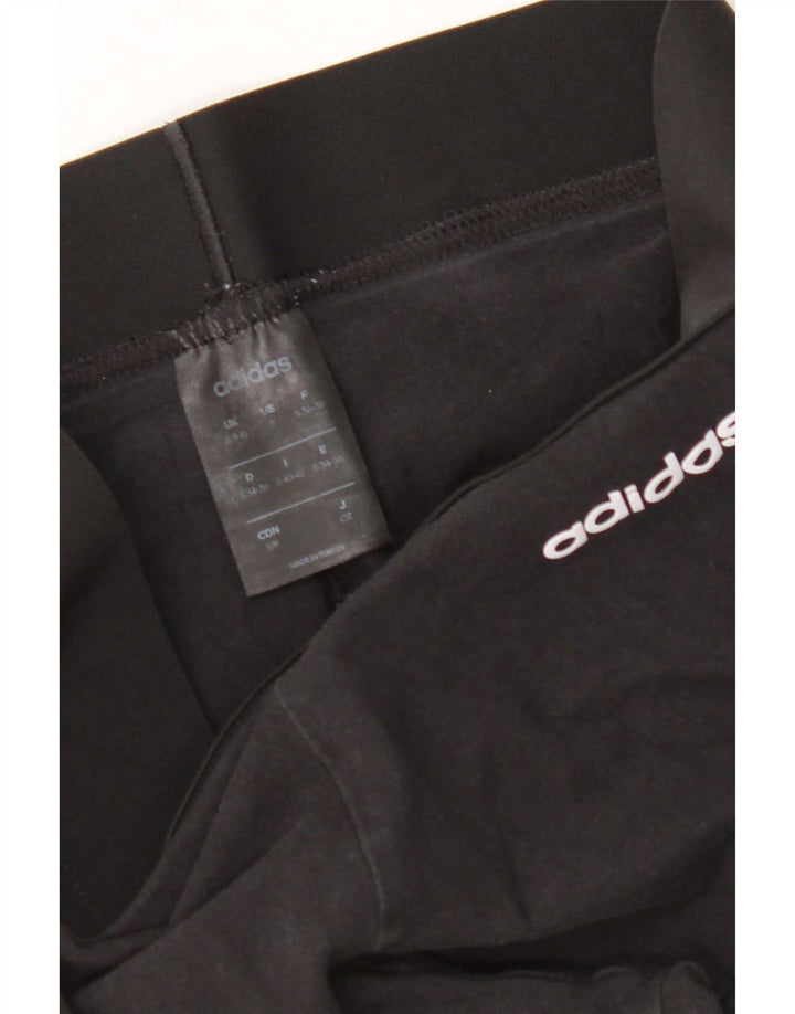 Leggings pentru femei Adidas UK 8/10 Small Black