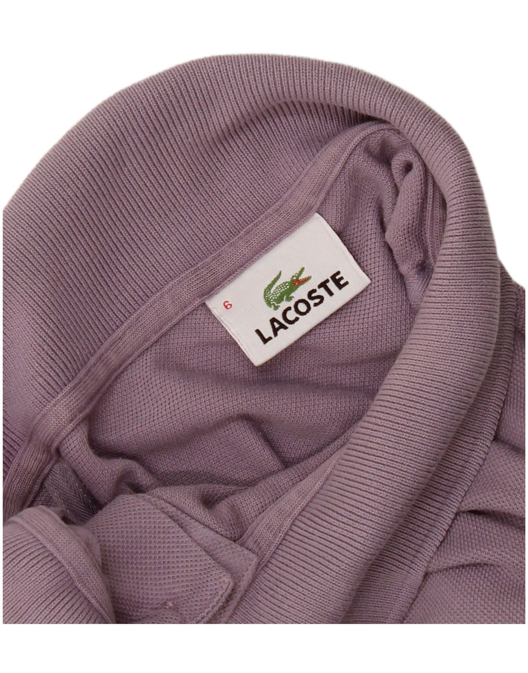 Tricou polo pentru bărbați Lacoste Mărimea 6 XL Violet