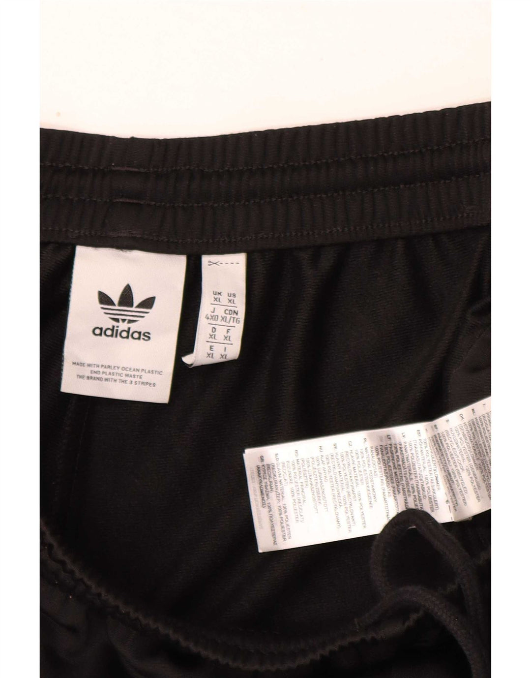 Pantaloni de trening Adidas pentru bărbați, XL, negru, poliester