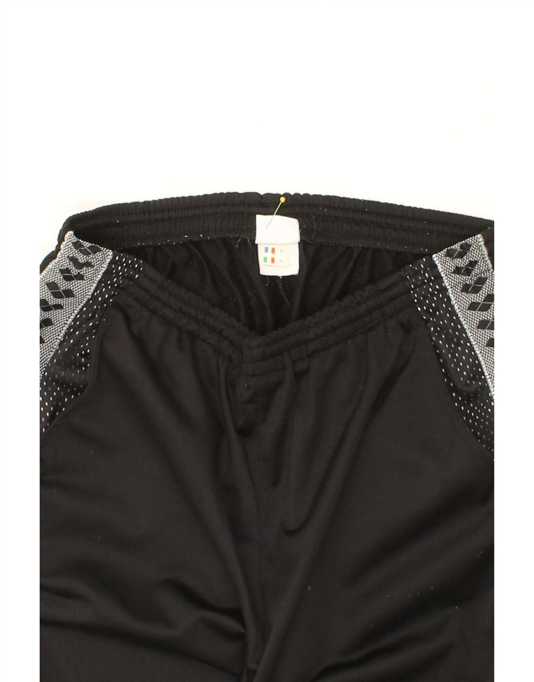 ARENA Mens Graphic Tracksuit Trousers IT 44 XS Black Polyester Vintage Arena and Second-Hand Arena from Messina Hembry 