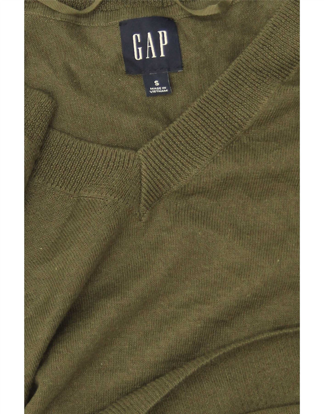 Pulover pentru femei Gap cu decolteu în V supradimensionat UK 10 Mic verde