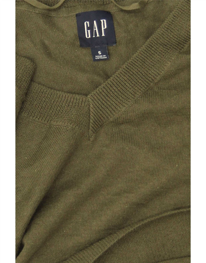 Pulover pentru femei Gap cu decolteu în V supradimensionat UK 10 Mic verde