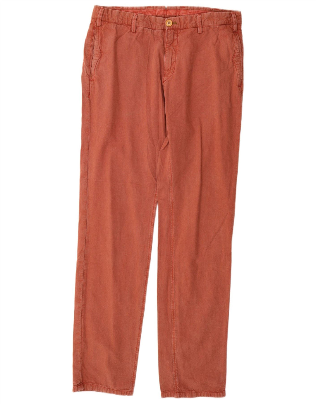 MASSIMO DUTTI Pantaloni Chino Casual Fit pentru bărbați EU 42 Large W32 L32 Red