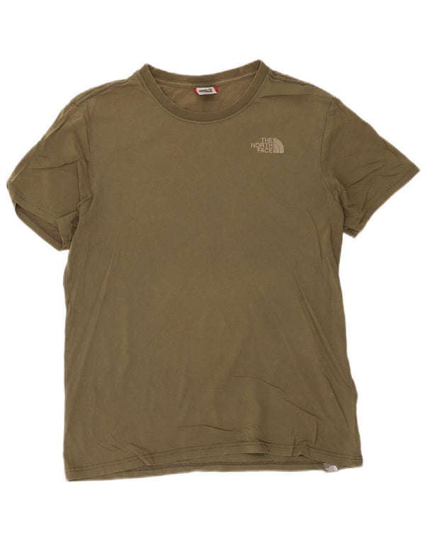 Tricou grafic pentru bărbați The North Face Top Medium Khaki Bumbac