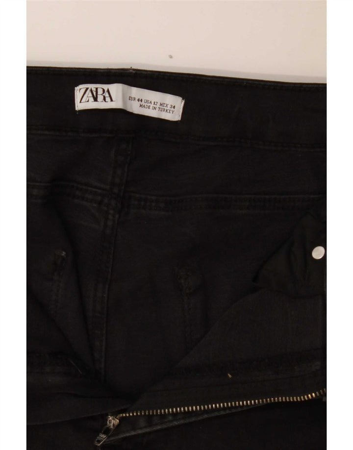 Blugi slim pentru femei Zara EU 44 XL W34 L24 Negri