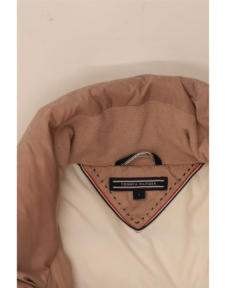 TOMMY HILFIGER Womens Padded Coat UK 10 Small Pink Polyester Vintage Tommy Hilfiger and Second-Hand Tommy Hilfiger from Messina Hembry 