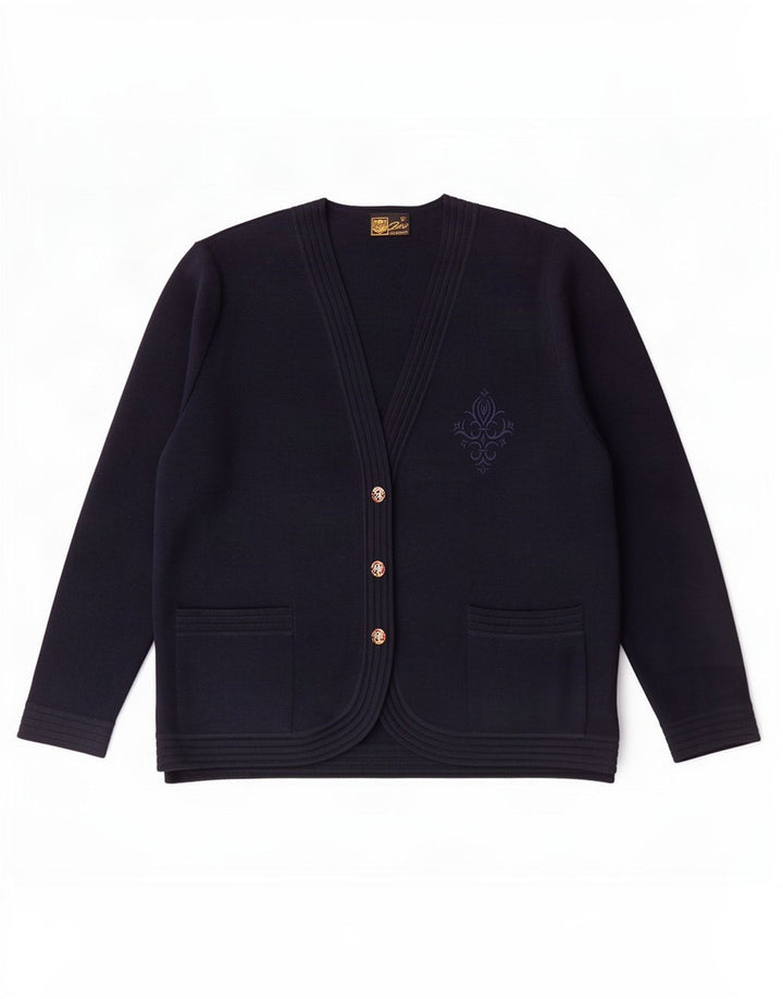 Pulover cardigan pentru femei Zero IT 52 2XL Bleumarin
