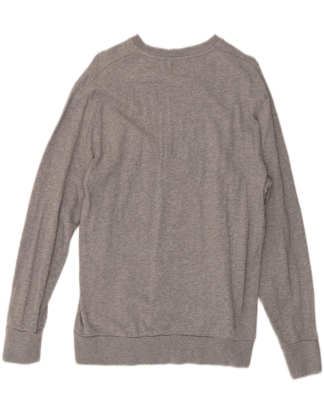 LEVI'S Mens Graphic Sweatshirt Jumper Medium Grey Cotton Vintage Levi's and Second-Hand Levi's from Messina Hembry 
