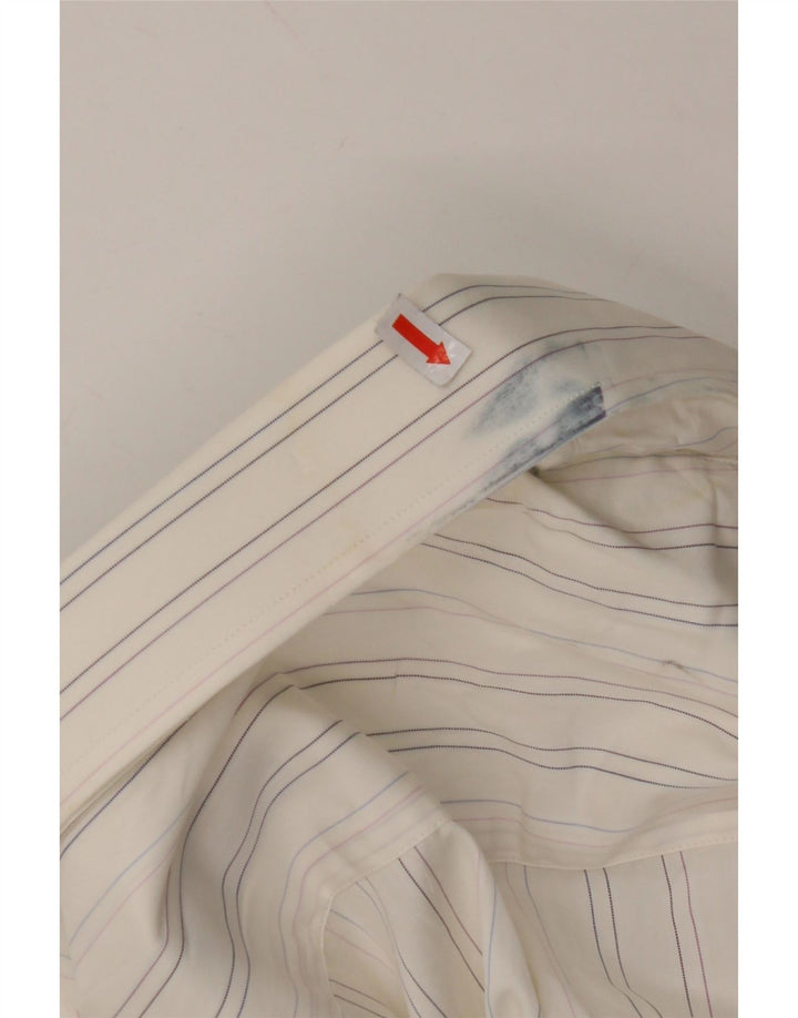 Camasa barbati MASSIMO DUTTI Marimea 43 Bumbac cu dungi albe mari