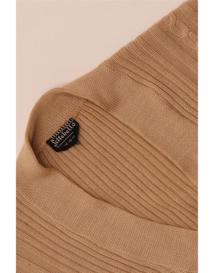 Pulover cardigan pentru bărbați Settebello Bej mic