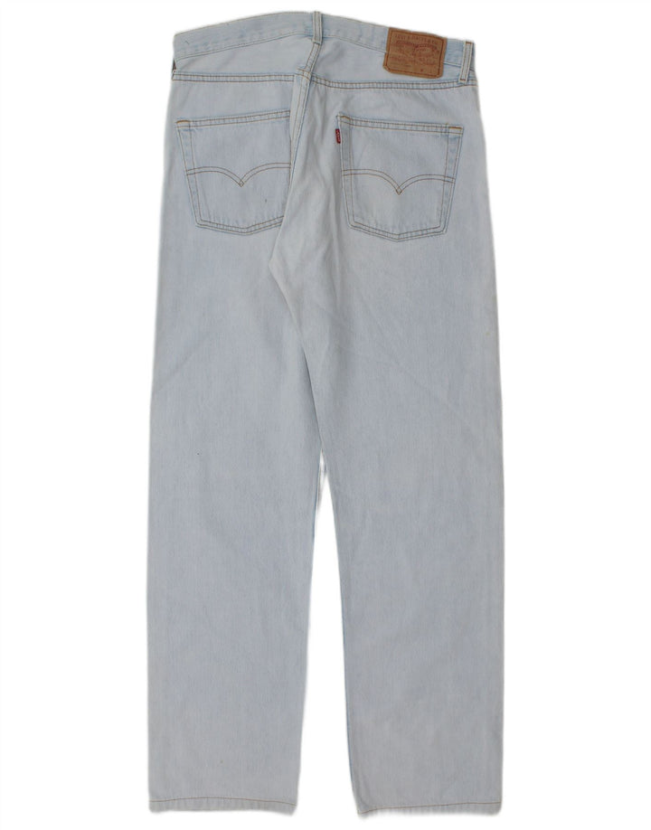 Blugi drepti pentru bărbați Levi's 501 W33 L30 Bumbac albastru