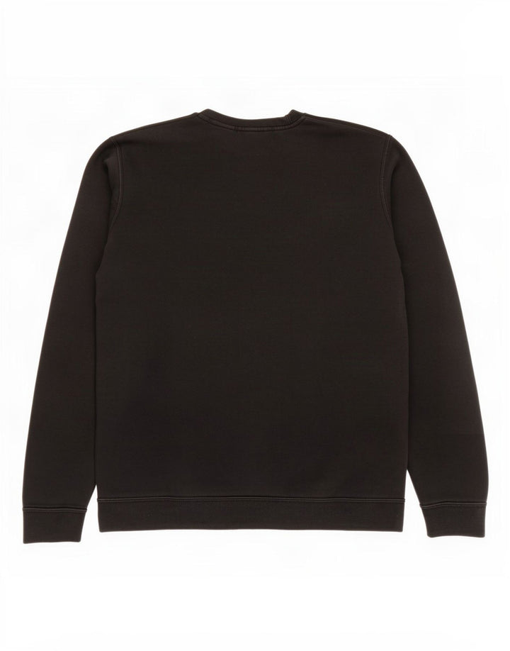 Pulover Nike pentru bărbați, bumbac mediu negru