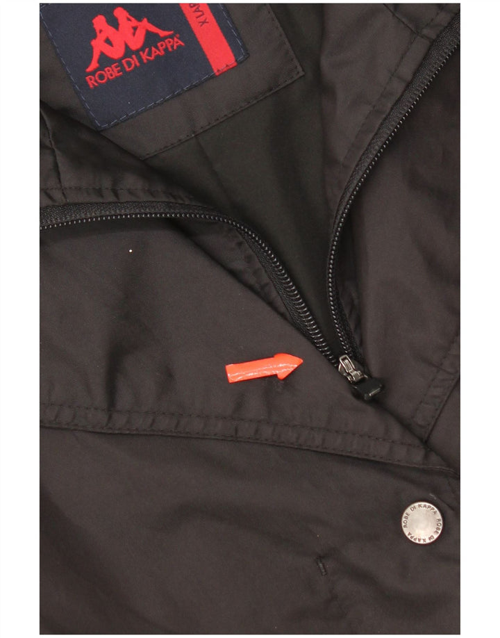 Pardesiu Kappa pentru femei UK 18 XL poliester negru