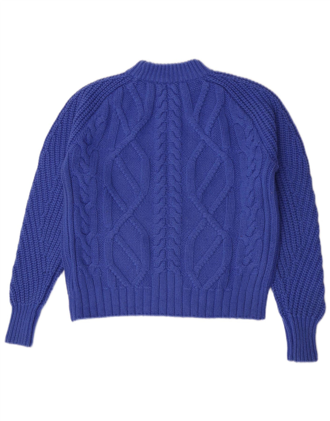 Pulover cu gât țestoasă cu autograf pentru femei Marks & Spencer UK 8 Small Blue