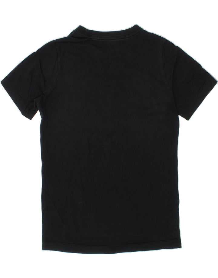 NIKE Boys Graphic T-Shirt Top 10-11 Years Medium Black Vintage Nike and Second-Hand Nike from Messina Hembry 