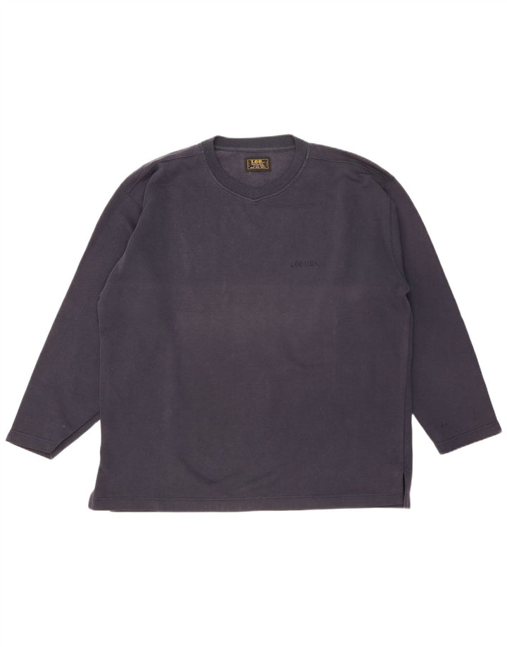 Pulover pentru bărbați Lee, 2XL, bleumarin