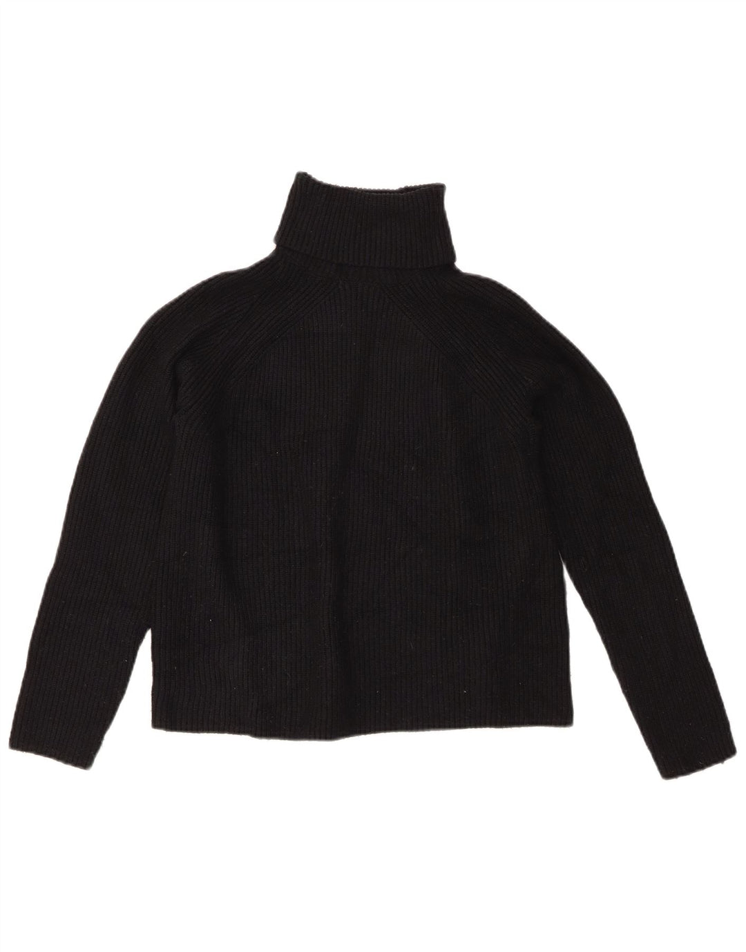 Marks & Spencer Pulover cu gât rulat pentru femei UK 10 Small Black Viscose