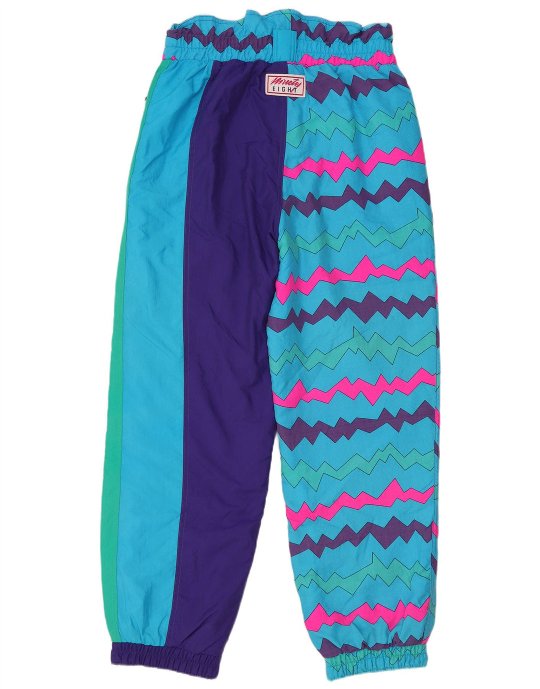 Ninety Eight Pantaloni de schi pentru bărbați IT 52 XL Multicolori geometrici