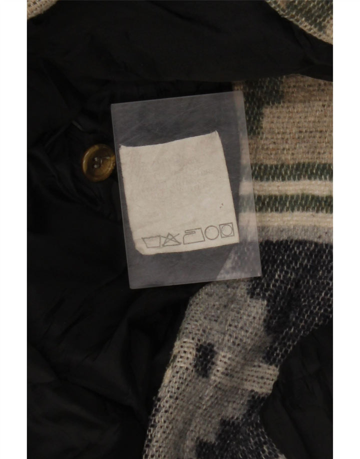 Jachetă Blazer Bărbați VINTAGE cu 4 nasturi UK 38 Medium Bej Fair Isle