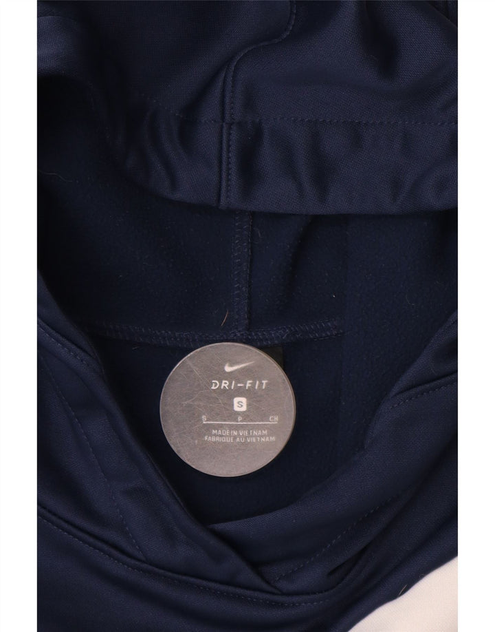 Pulover NIKE Dri Fit Graphic pentru bărbați, poliester mic, albastru