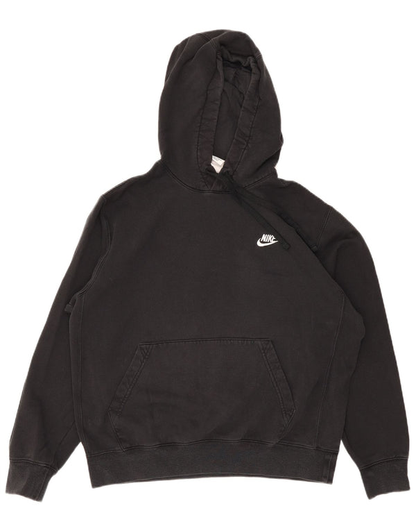 Pulover Nike pentru femei UK 14, bumbac mediu negru