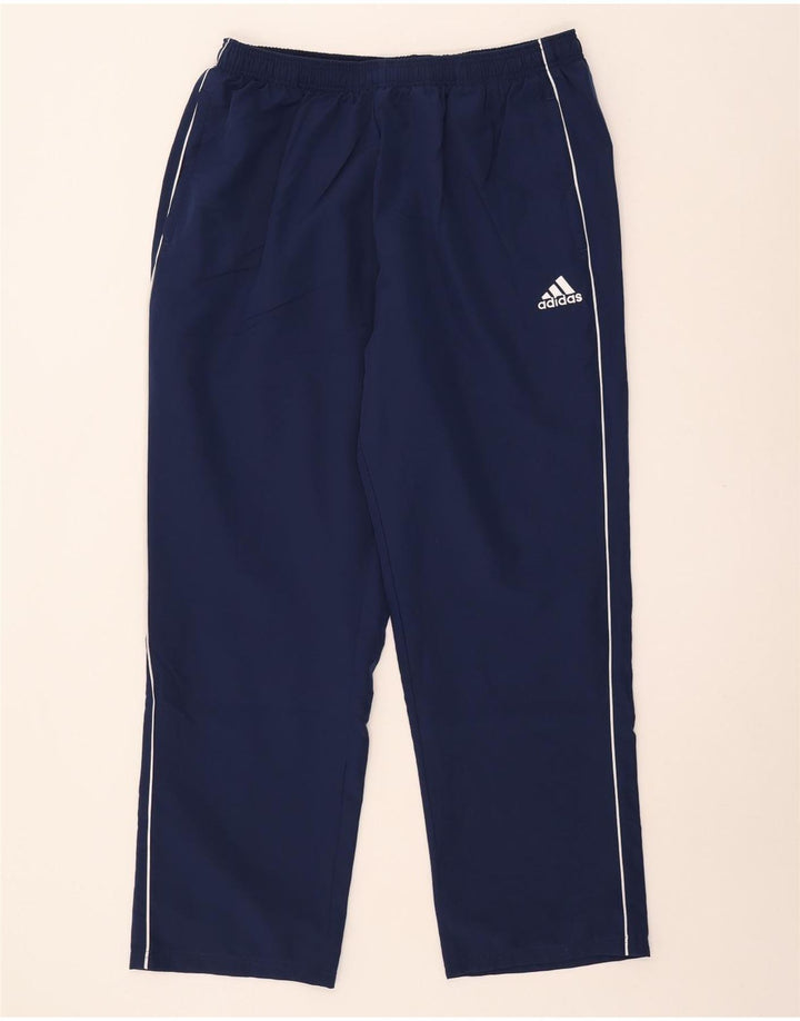 Pantaloni de trening Adidas pentru bărbați 2XL, poliester bleumarin