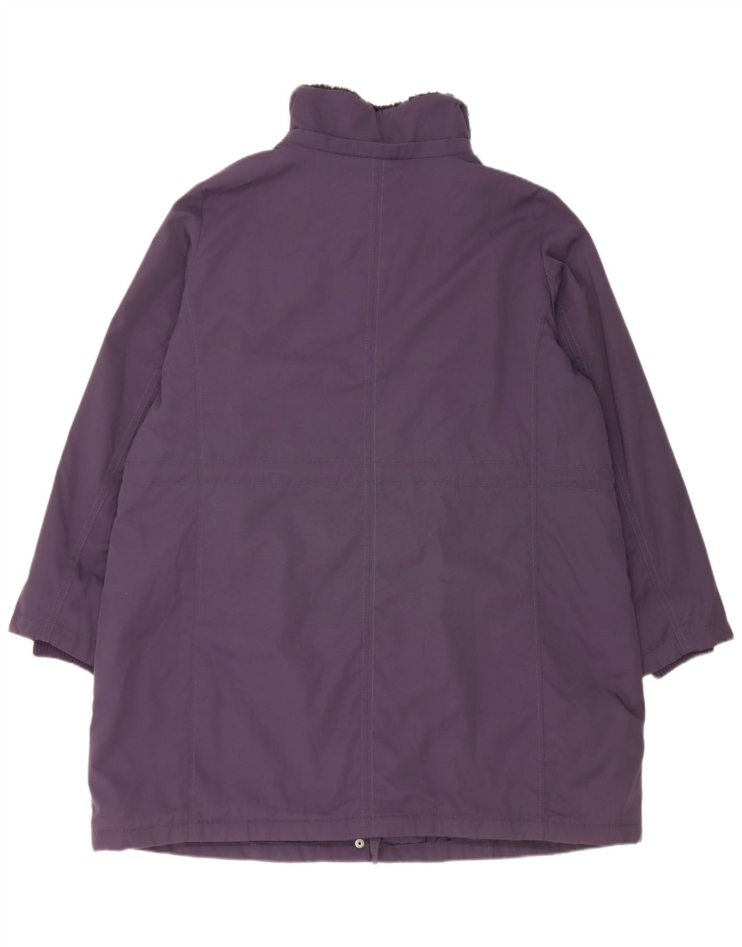 Palton căptușit pentru femei Marks & Spencer UK 18 XL violet poliamidă