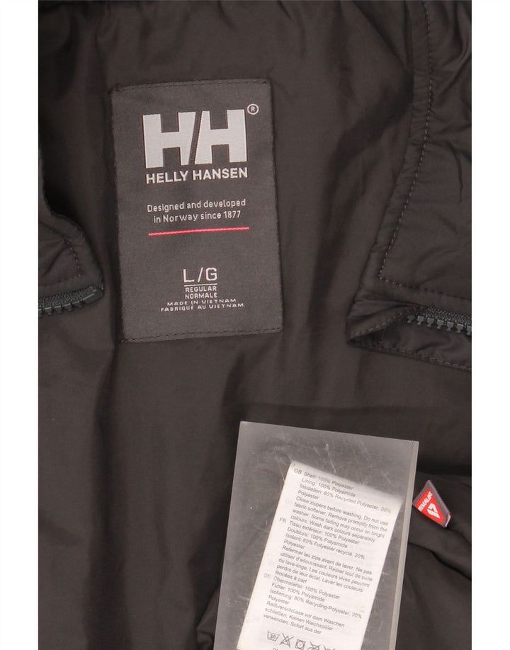 HELLY HANSEN Jachetă de vânt pentru bărbați, cu ajustare normală, UK 40, mare, neagră