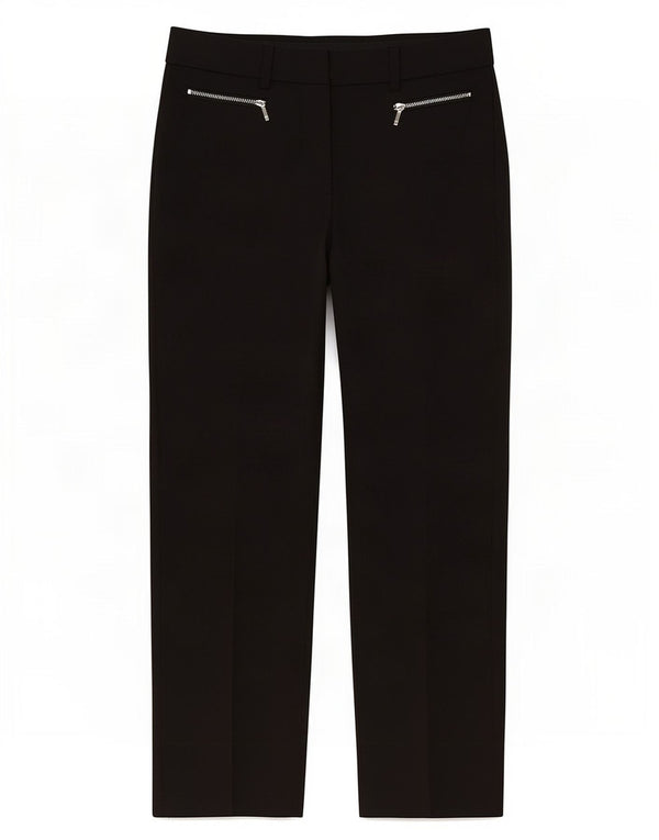 Pantaloni casual drepti pentru femei Marks & Spencer W28 L26 negri