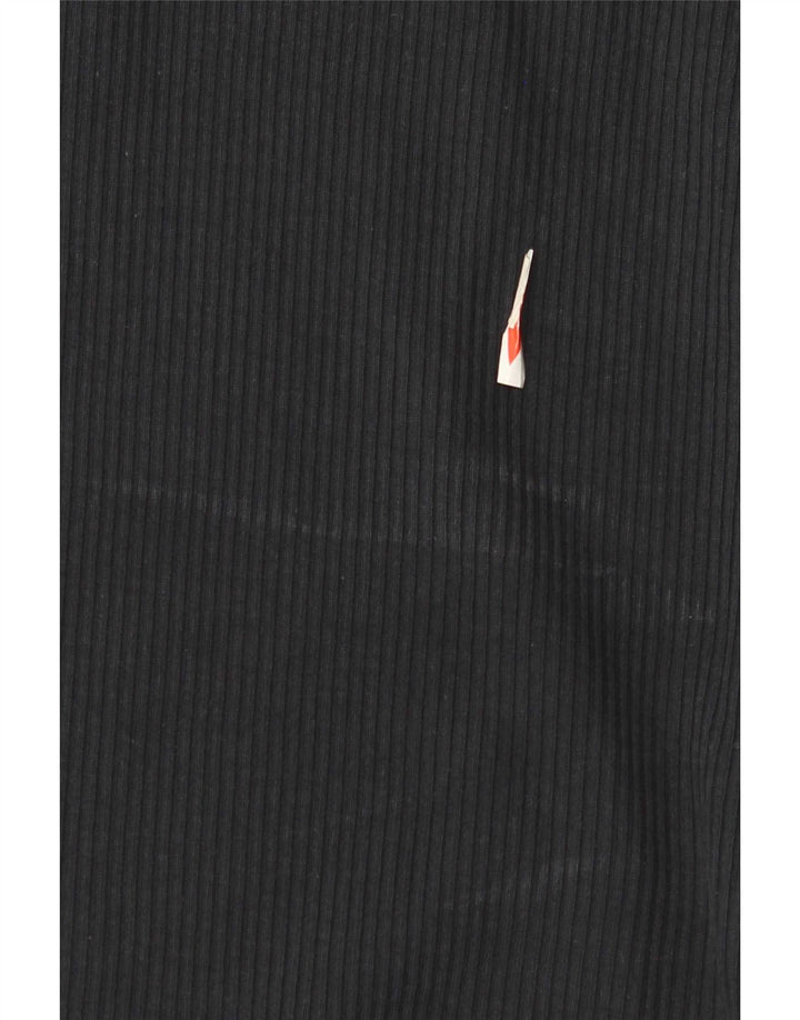 Tricou polo pentru bărbați Zara XL bumbac negru