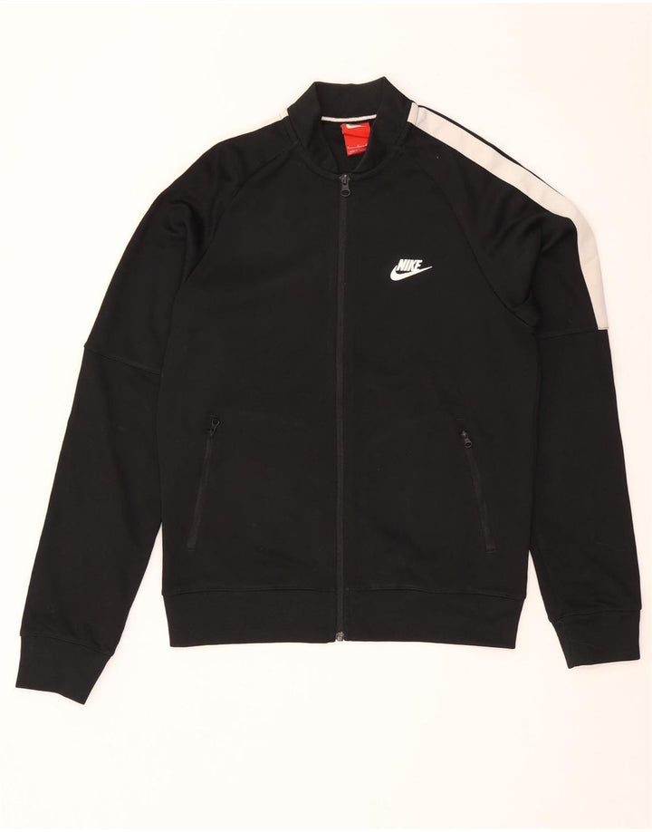 Jachetă de trening pentru bărbați Nike, negru, poliester color bloc