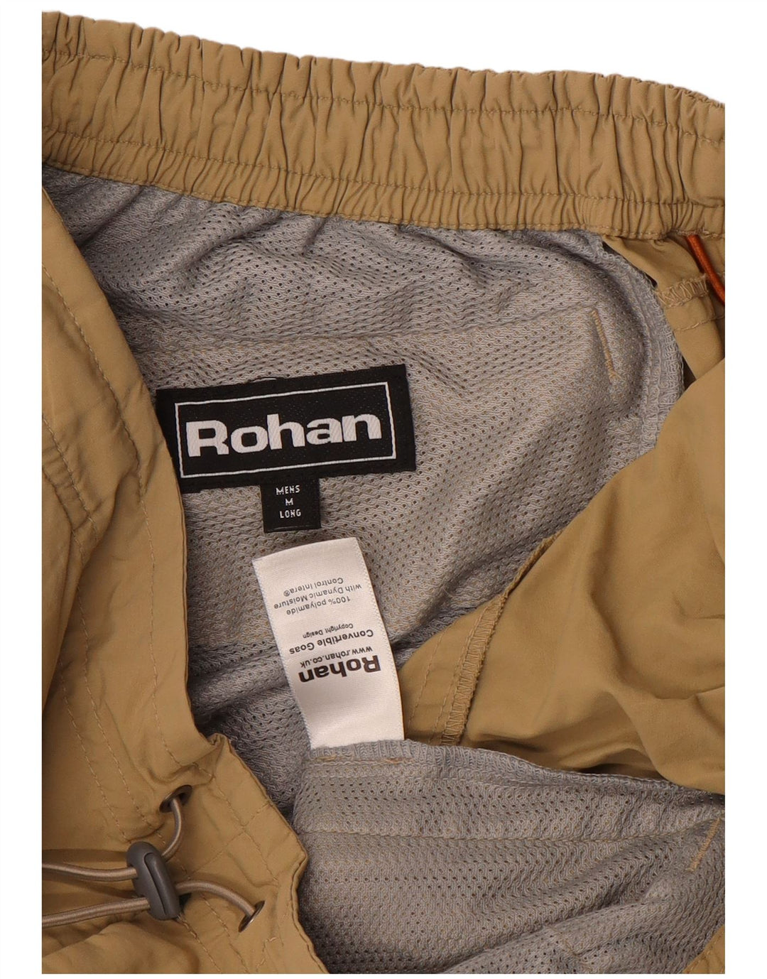 Pantaloni scurți de înot Rohan pentru bărbați, maro mediu, poliamidă