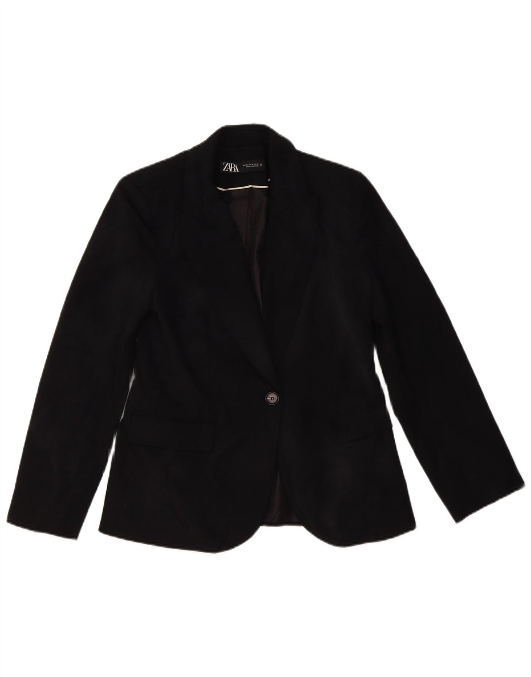 Jachetă Blazer Femei Zara 1 Buton EU 38 Mic Negru