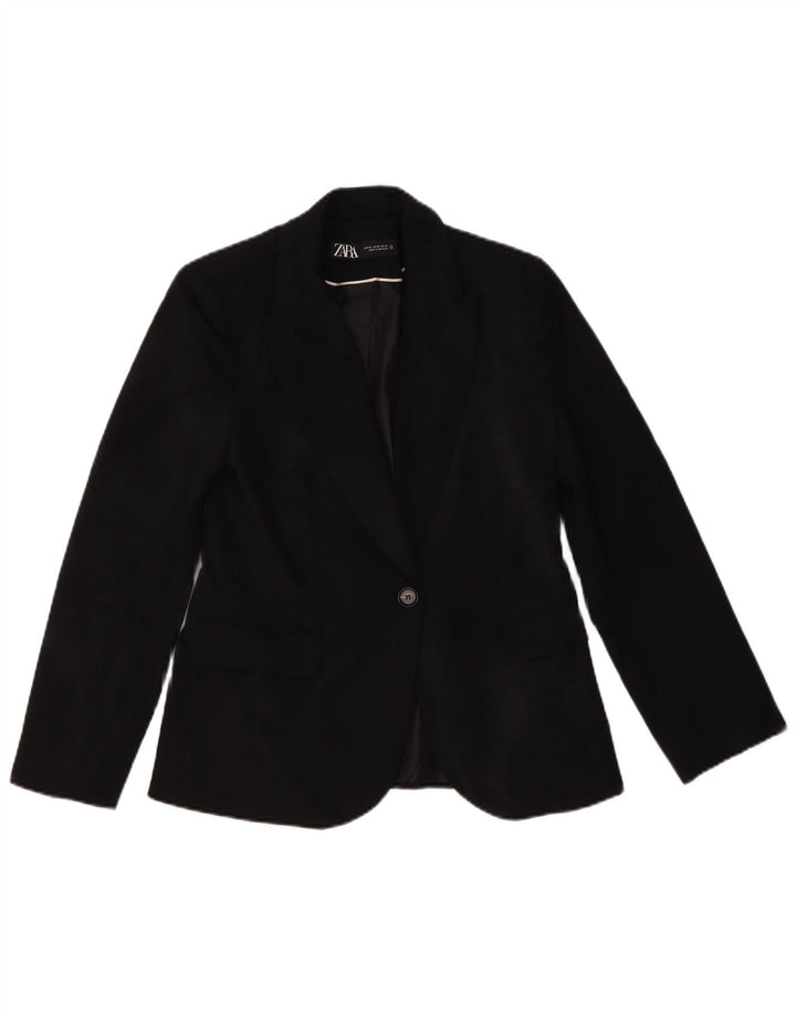 Jachetă Blazer Femei Zara 1 Buton EU 38 Mic Negru