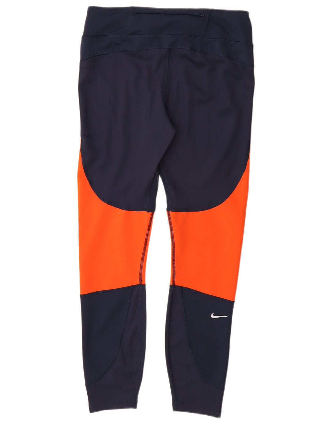 Leggings pentru femei Nike UK 14, mare, albastru bleumarin, poliester
