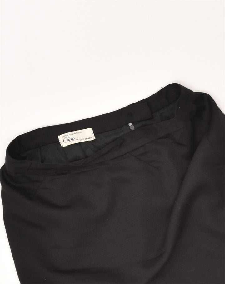 VINTAGE Womens Pencil Skirt W26 Small  Black | Vintage Vintage | Thrift | Second-Hand Vintage | Used Clothing | Messina Hembry 