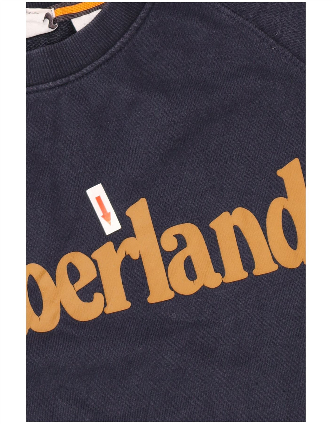 Pulover pentru bărbați Timberland Graphic Regular Fit Pulover Mic Bleumarin