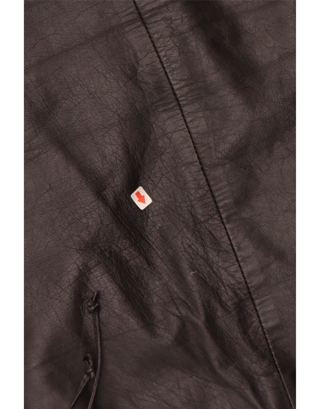 Fusta din piele pentru femei VINTAGE EU 34 XS W24 Piele neagra