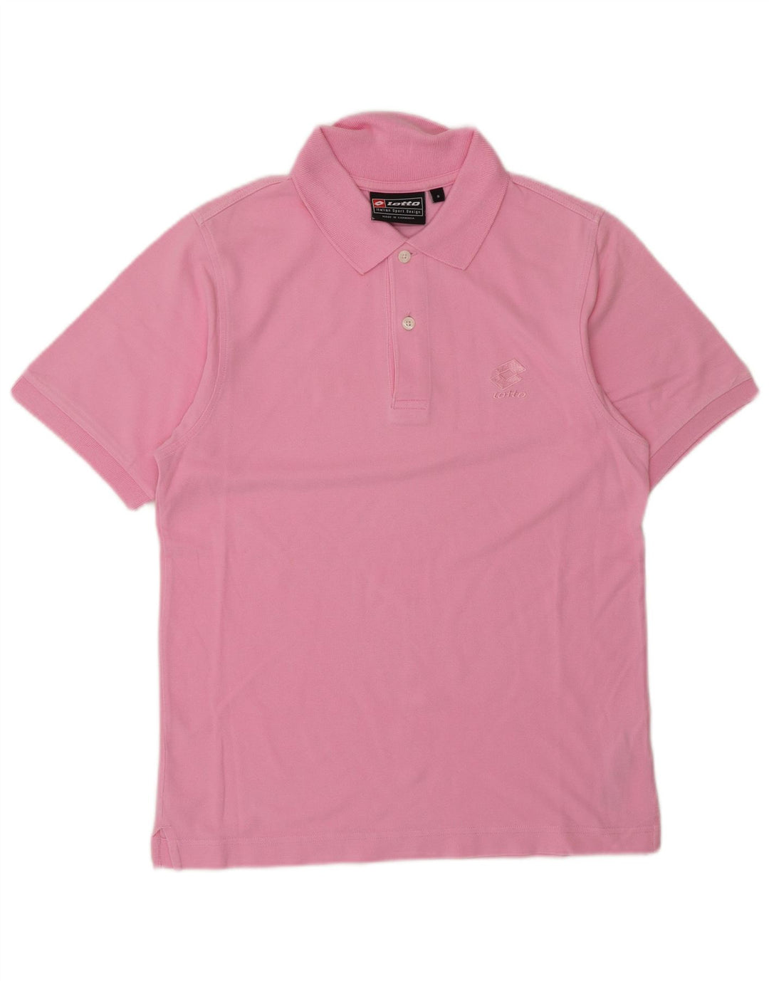 Tricou polo pentru bărbați Lotto Bumbac roz mic