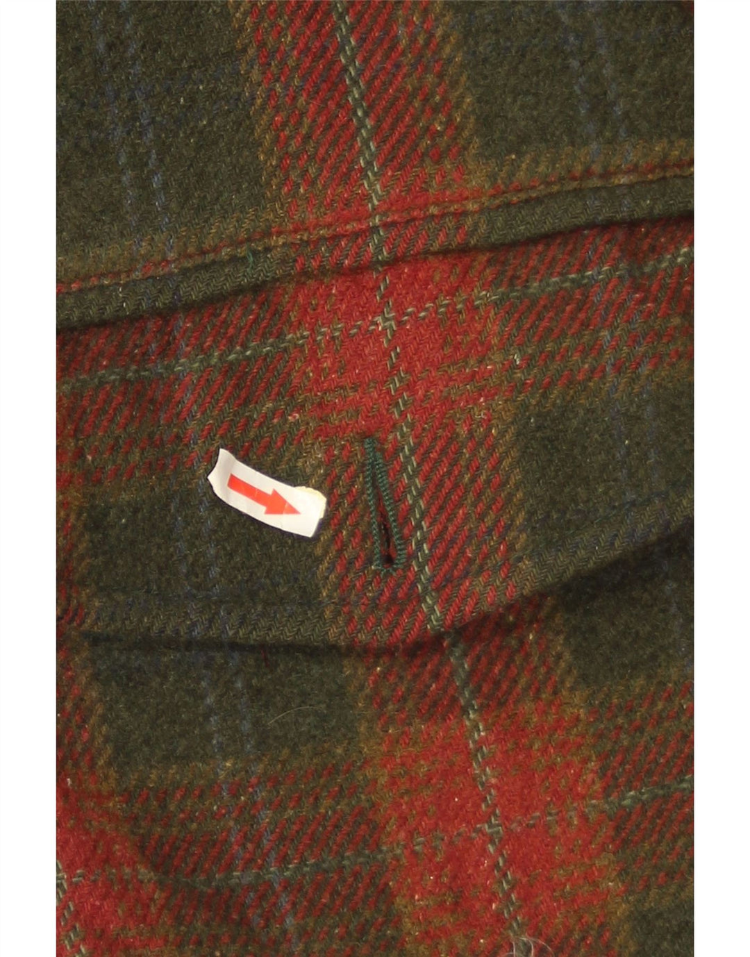 Pardesiu pentru bărbați James Dillon UK 38 Medium Green Check